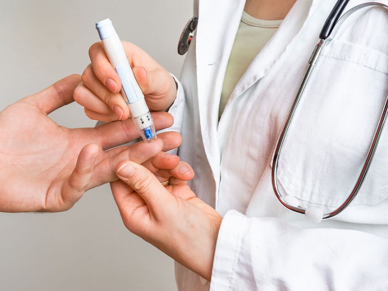 Fasting blood glucose in Greenock / Scotland